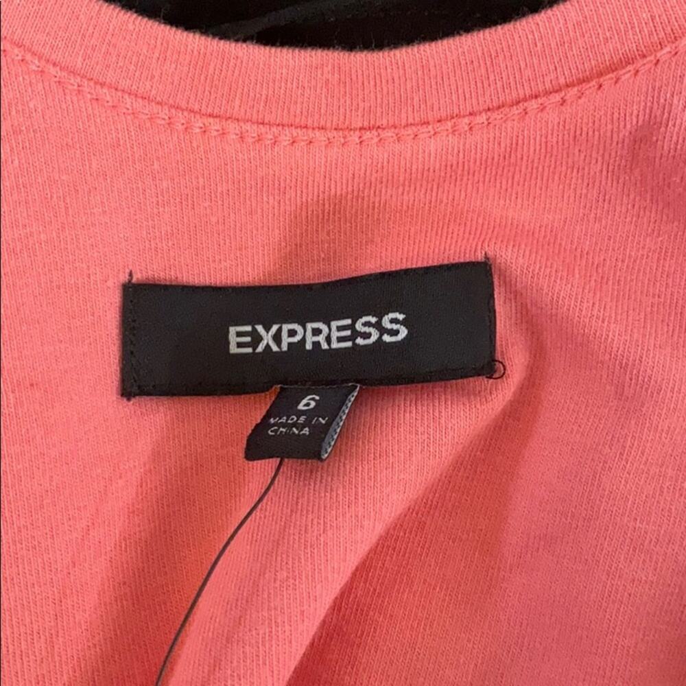 Express Colorblock Ruffle dress - Picture 4 of 6